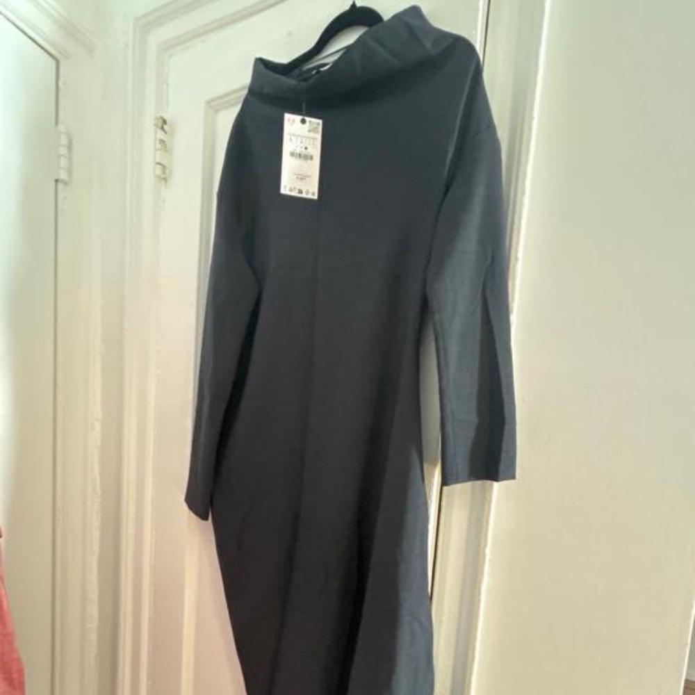 NWT Zara  ASYMMETRICAL DRESS